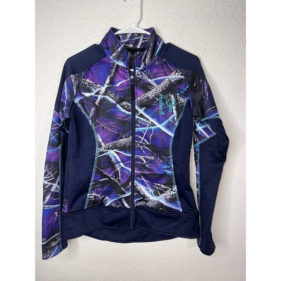 Huntworth Full Zip Jacket Oak Tree UltraViolet Size Small Women’s R - Picture 1 of 8